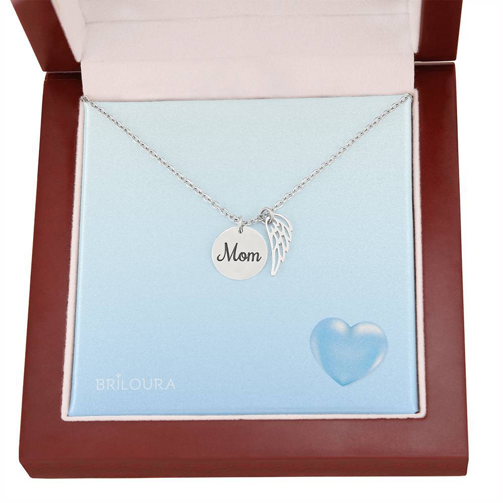 Memorial Necklace – Mom - Briloura