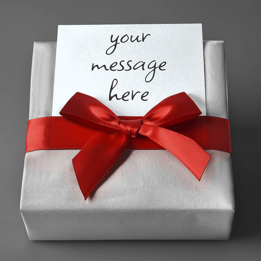 Gift Wrap with Personalized Message - Briloura