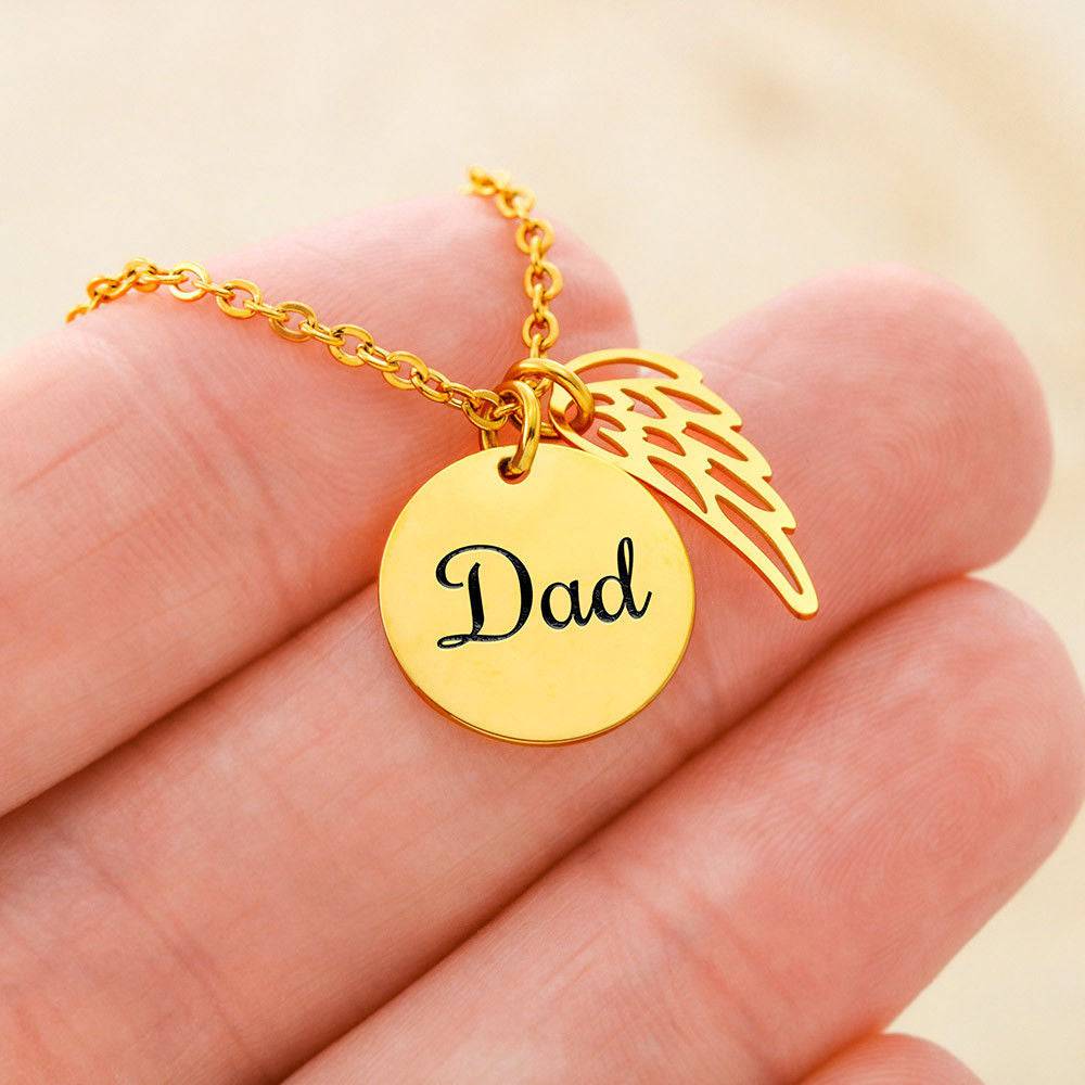 Memorial Necklace – Dad - Briloura